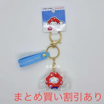 오사카 엑스포 akuaku 입체 마스코트 스트랩 키링 시나모롤