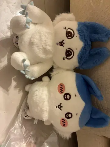 폭신폭신 캐릭터 하치와레 봉제 인형 세트