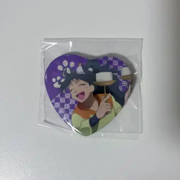 닌타마 란타로 닌타마 난자타운 쿠쿠치 헤이스케 하트형 캔뱃지