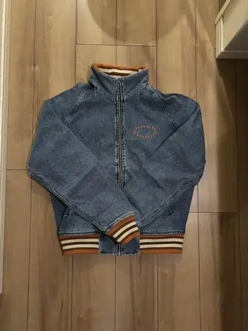 AFB 트랙 데님 재킷