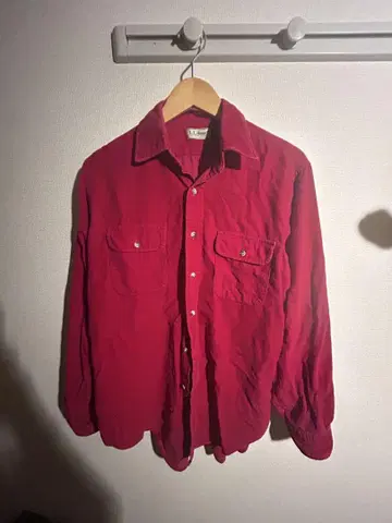 코듀로이 셔츠 90년대 llbean