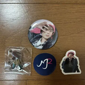 미즈사와 린타로 토크쇼 굿즈 아크링 키링 캔뱃지 스티커