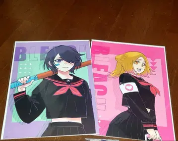 BLEACH WORLD 미니게임 룰렛 B상 A3 포스터 쿠치키 루키아