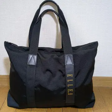 ELLE 블랙 토트백