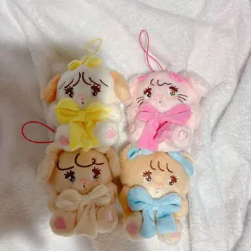mikko characters 안아줘 리본 마스코트 4종