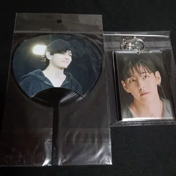 V 미니 부채 & 키링