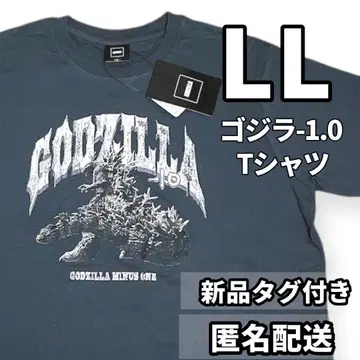 새상품 GODZILLA 티셔츠 남성용 LL 영화 고질라-1.0 고질라