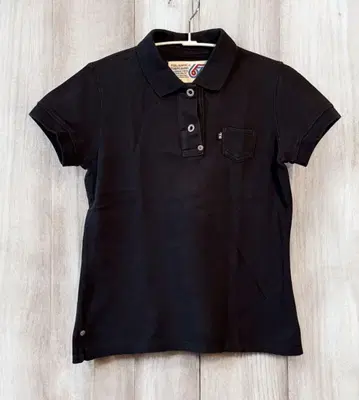 67 Jeans Co. 블랙 피케 셔츠 S