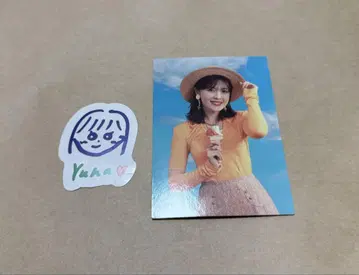 노기자카46 시바타 유나 노기 카페 트레이딩 카드 스티커 세트