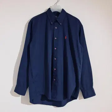 [ POLO RALPH LAUREN ] 네이비 코튼 셔츠 100