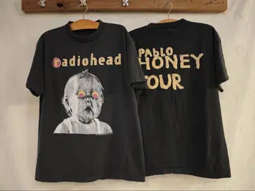 radiohead Pablo Honey Tour T셔츠
