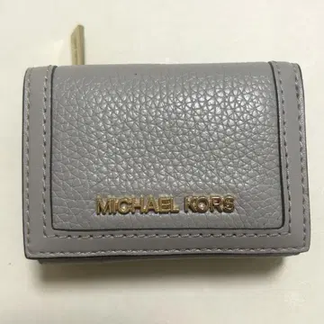 MICHAEL KORS 그레이 3단 폴더형 지갑