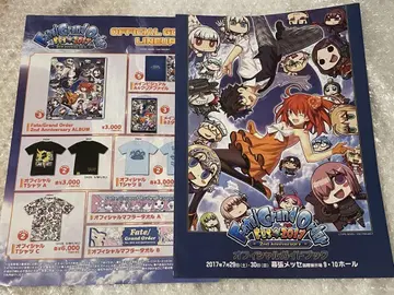 FGO Fate 팜플렛 반권 무비치케