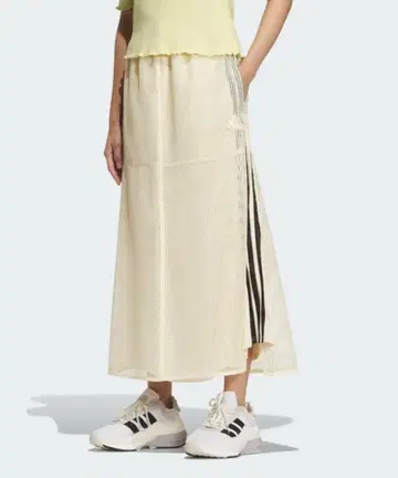 [미사용 새상품] adidas LUXFLOW 우븐 레이어드 스커트