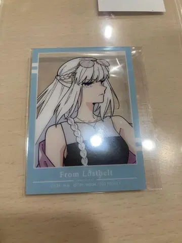 [모르간] fgo 페스 2025 클리어 카드 [KADOKAWA]
