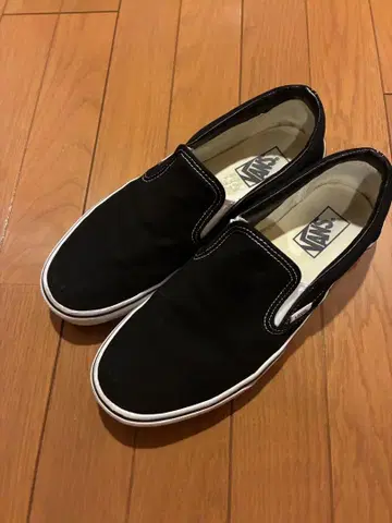 Vans 블랙 슬립온 28cm