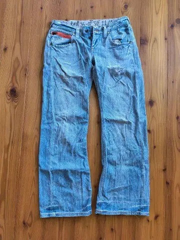 귀중 G-STAR RAW 부츠컷 데님 라이트 블루 약 28인치
