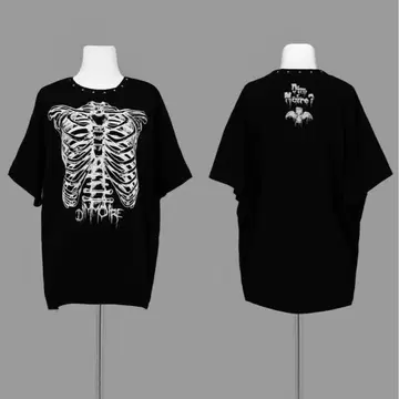정품 DimMoire Piercing 늑골 BIG T Black