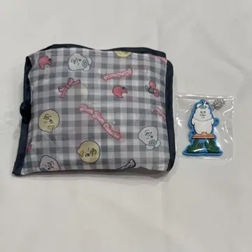 에코백 & 라버 코드 홀더 세트