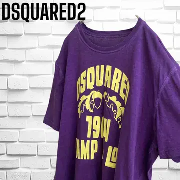 DSQUARED2 디스퀘어드2 반팔 티셔츠 퍼플