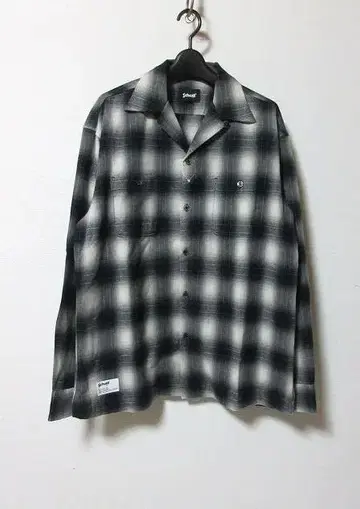 Schott 샷 OMBRE CHECK FLANNEL LS SHIRT