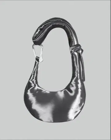 heliotemil LIQUID METAL ATTACHE TOTE