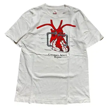 90s Heart Anatomical Print Tee
