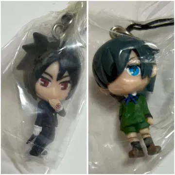 흑집사 시엘 세바스찬 피규어 스트랩 계약