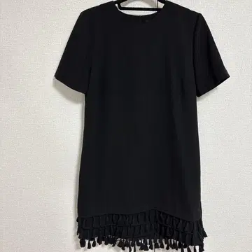 여성용 ZARA M 사이즈 블랙 반팔 미니 원피스
