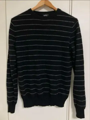 A.P.C. (아페쎄)의 캐시미어 100% 보더 니트 스웨터 S 사이즈