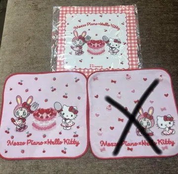 메조피아노 키티 SWEET BOX 손수건 세트