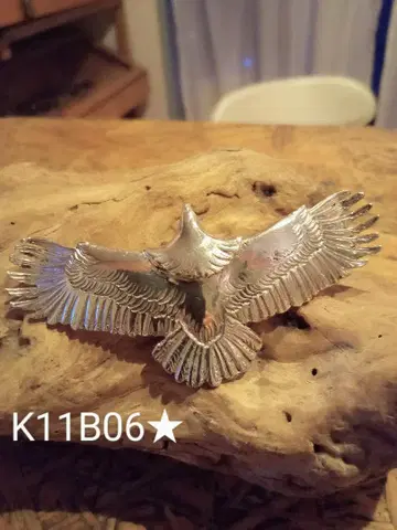 순은, 전체 은, 실버 925, 이글 탑, 큰 이글, 펜던트, 40그램