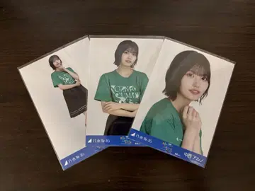 노기자카46 나카니시 아루노 라이브 T셔츠 컴프 미야기 브로마이드