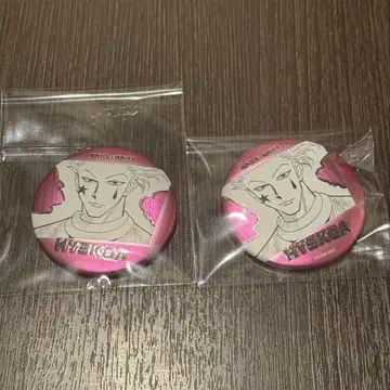 HUNTER x HUNTER 데컬렉션 캔뱃지 히소카 2개