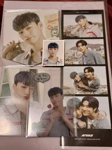 ATEEZ 본국 3기 FC 포토그레이 우영 산