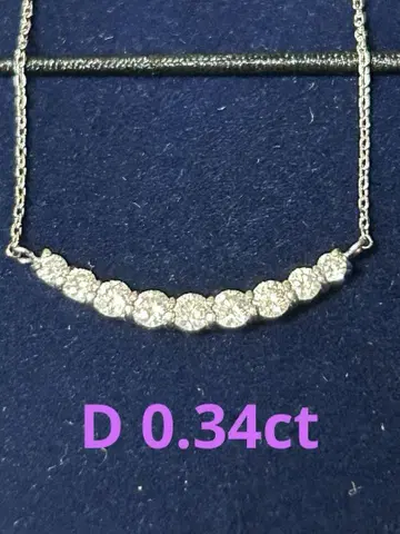 플라티나 다이아몬드 목걸이
