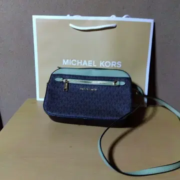 MICHAEL KORS 숄더백 브라운/그린