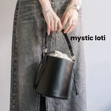 mystic loti 복조리 버킷 BAG 블랙 미스틱