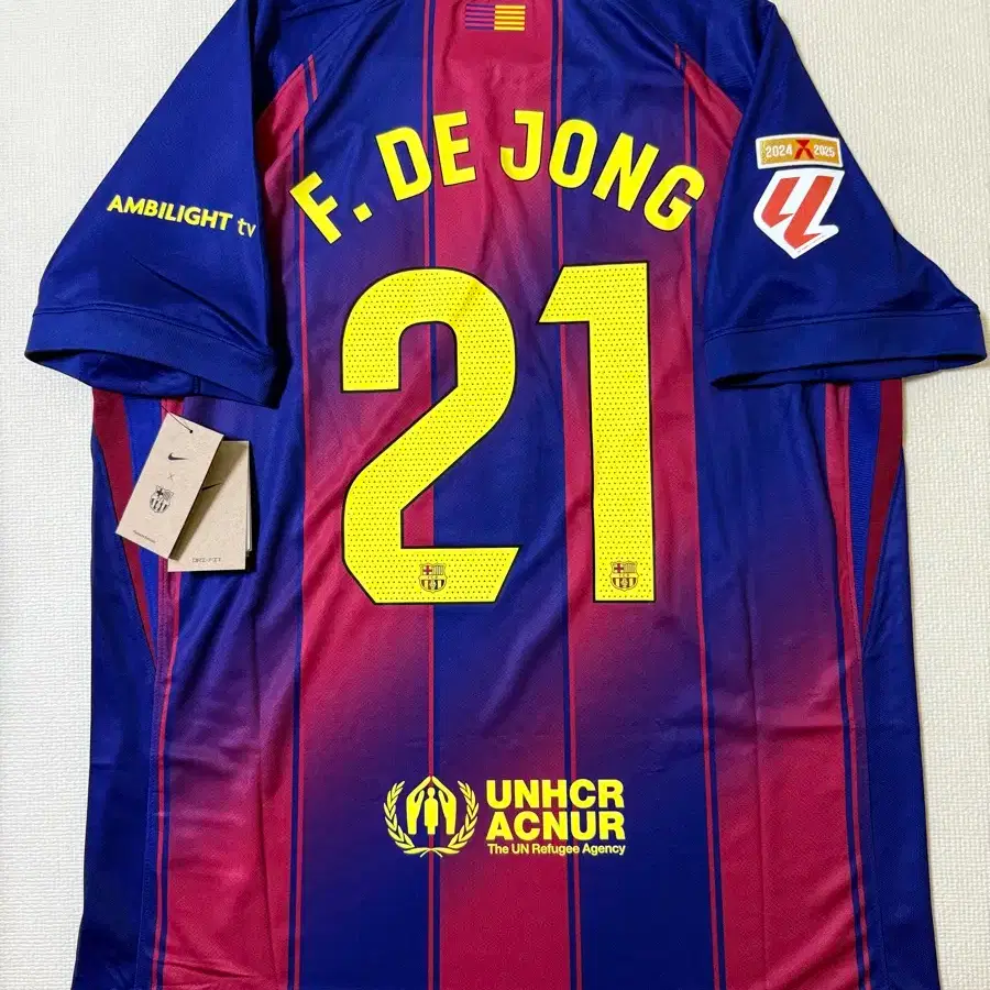 [正規品] FCバルセロナ ユニフォーム 25-26 #21 F.DE JONG 正規品] FCバルセロナ ユニフォーム 25-26 #21 F.DE JONG