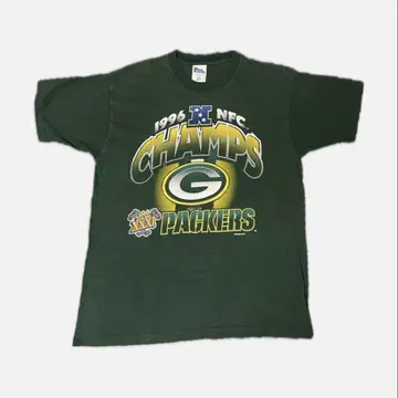 1996 NFC Green Bay Packers 티셔츠 90s usa