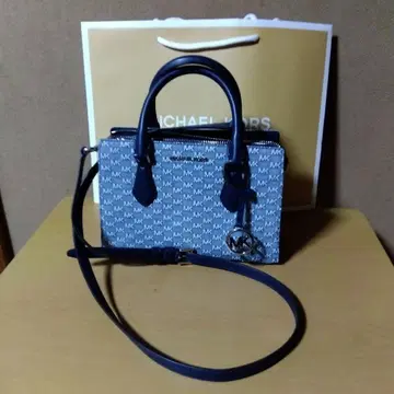 MICHAEL KORS 숄더백 네이비/그레이