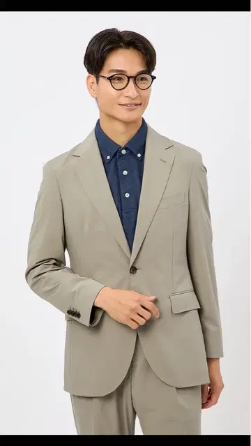 힐튼 청량 셋업 수트