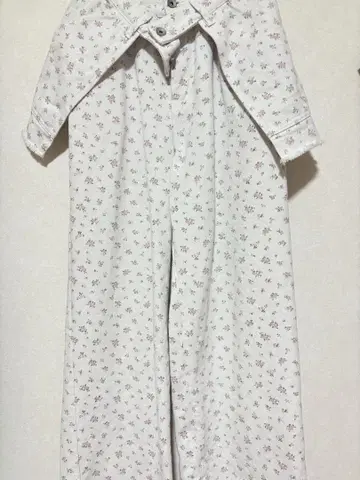 w closet 꽃무늬 캐주얼 팬츠