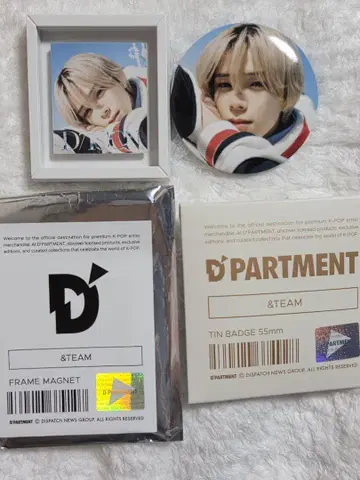 &TEAM D'PARTMENT DICON 마그넷 & 캔뱃지 K 케이