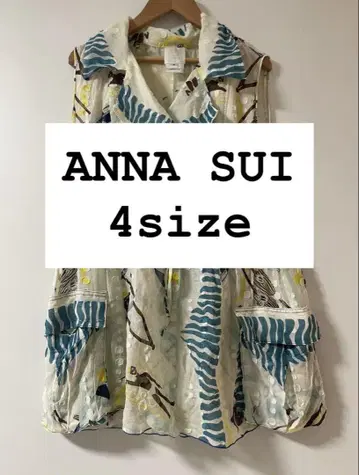 [ ANNA SUI 상의 ] 4 사이즈 / 눈에 띄는 흠이나 얼룩 없음