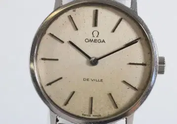 OMEGA DE VILLE 수동 와인딩 시계 실버 다이얼 정비 점검 중