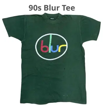 90년대 당시 Blur 블러 티셔츠 1995년 투어 빈티지
