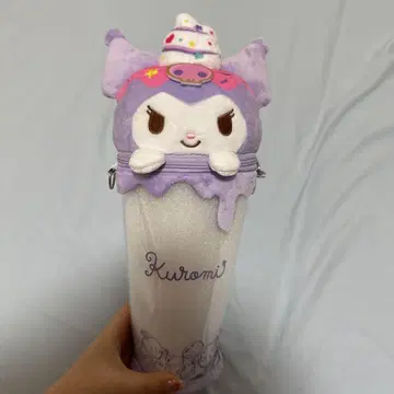 산리오 쿠로미 Kuromi 투명 포셰트 아이스크림