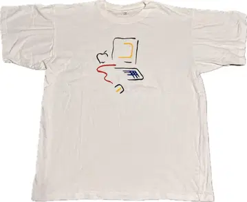 Apple 매킨토시 Mac 빈티지 USA 제작 피카소 tee