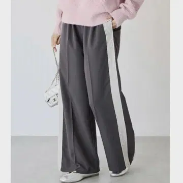 -3kg 효과 사이드 라인 이지 슬랙스